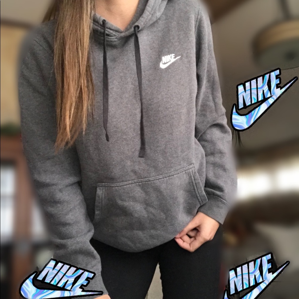 Grey Nike hoodie